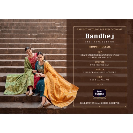 BANDHEJ BY FOUR BUTTONS
