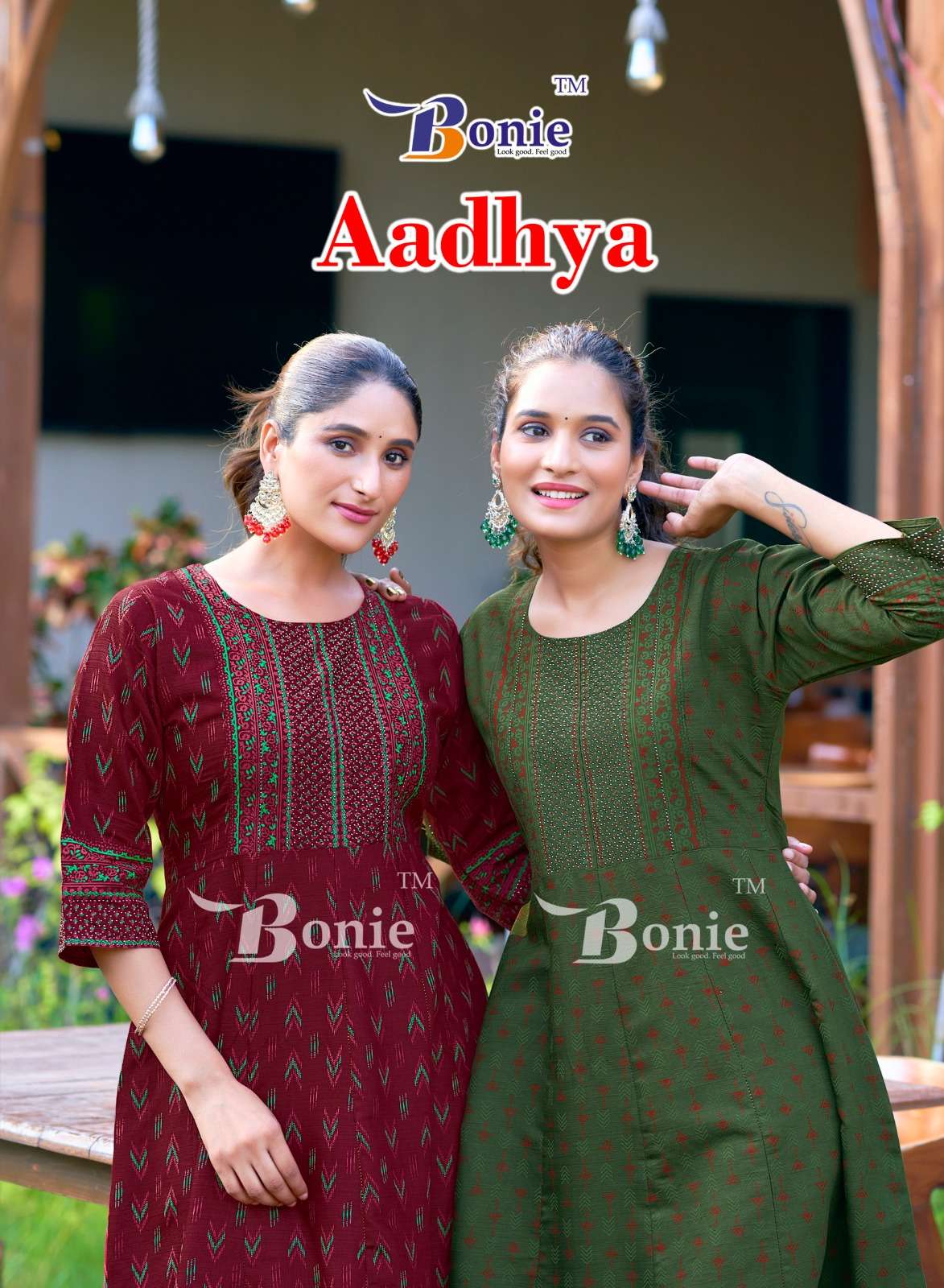 BONIE KURTI AADHYA PRINTED KURTI WHOLESALER 