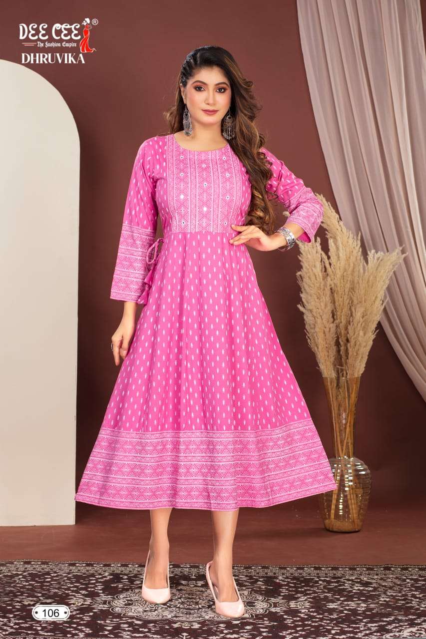 Deecee KURTI Dhruvika PRINTED KURTI WHOLESALER 