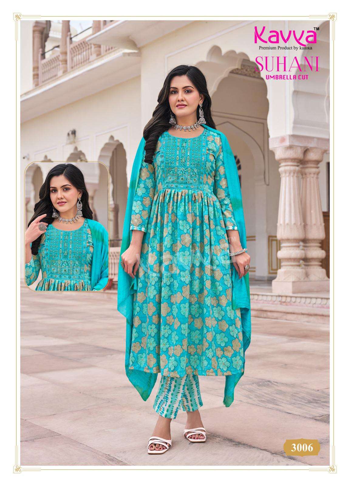 Kavya KURTI Suhani Vol 3 PRINTED KURTI WHOLESALER 