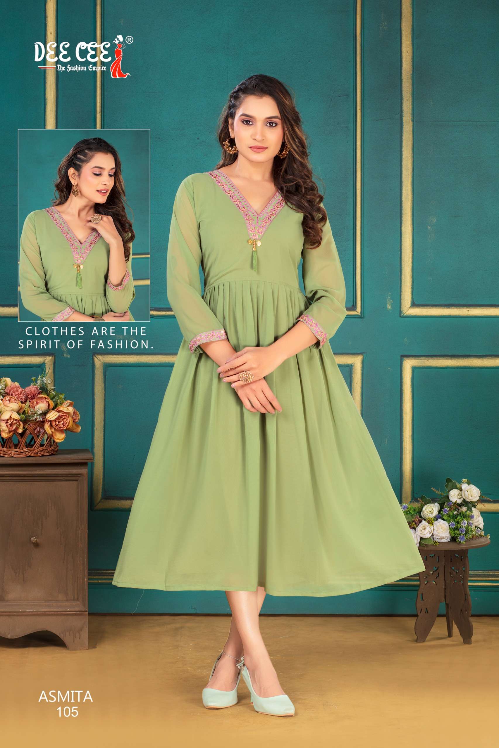 Deecee KURTI Asmita PRINTED KURTI WHOLESALER 