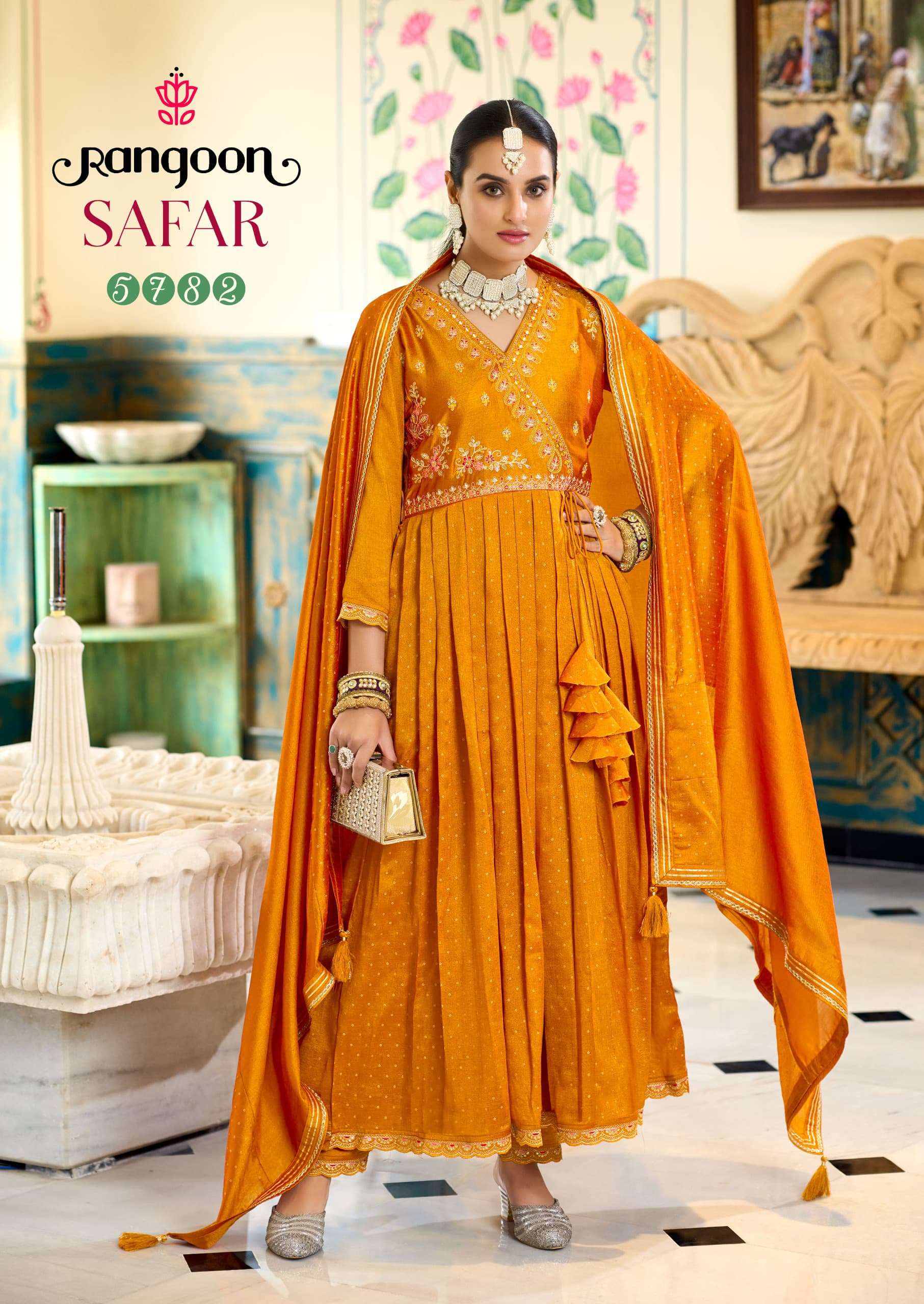 Rangoon KURTI Safar PRINTED KURTI WHOLESALER 