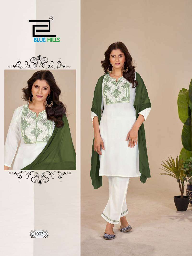 Blue Hills Juliet PRINTED KURTI WHOLESALER 