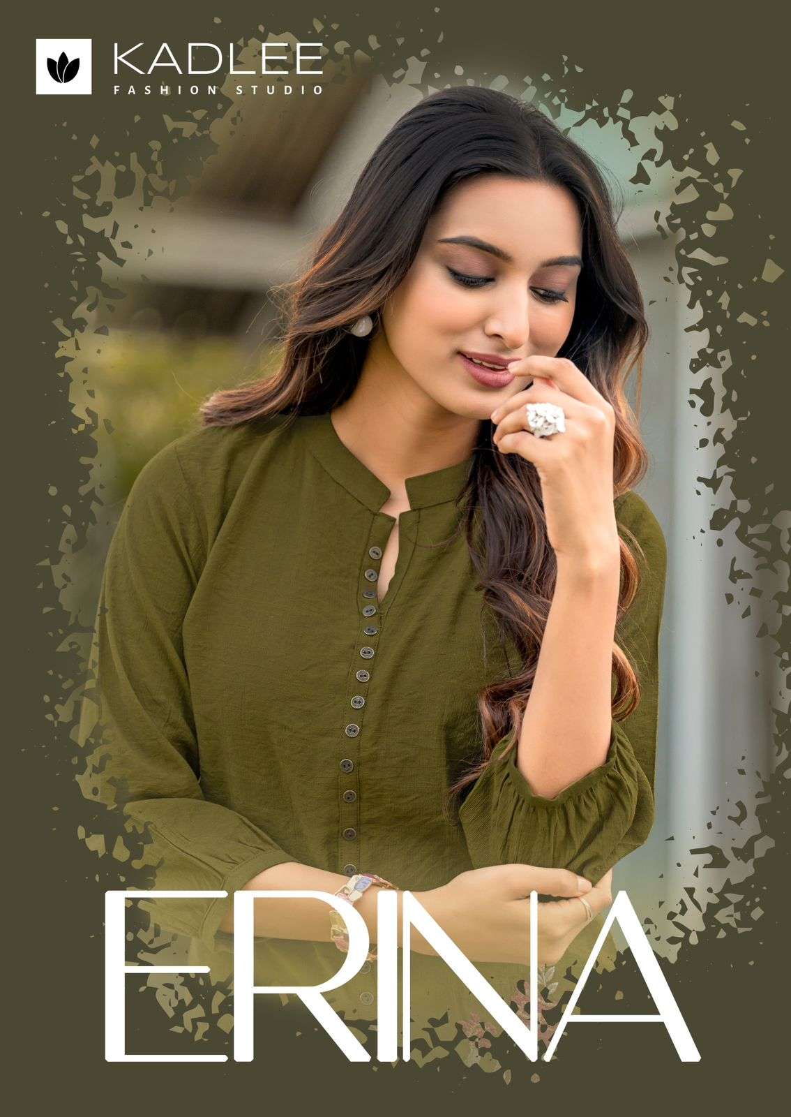 KADLEE KURTI Erina PRINTED KURTI WHOLESALER 