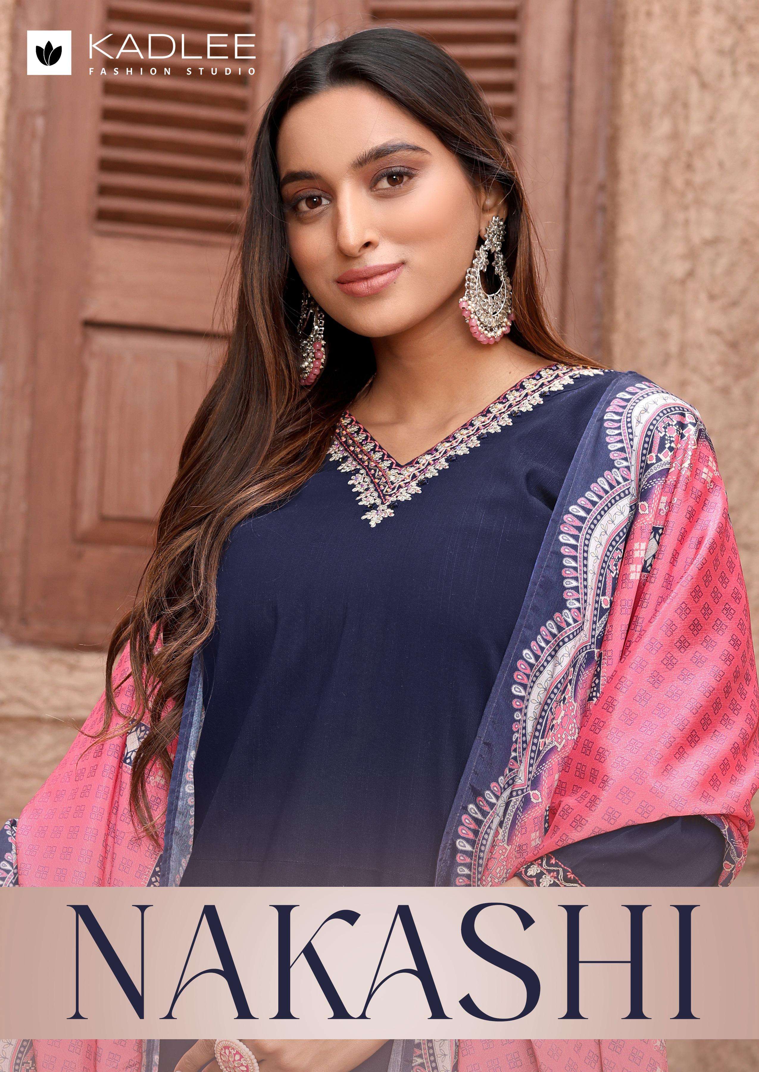 KADLEE KURTI Nakashi PRINTED KURTI WHOLESALER 