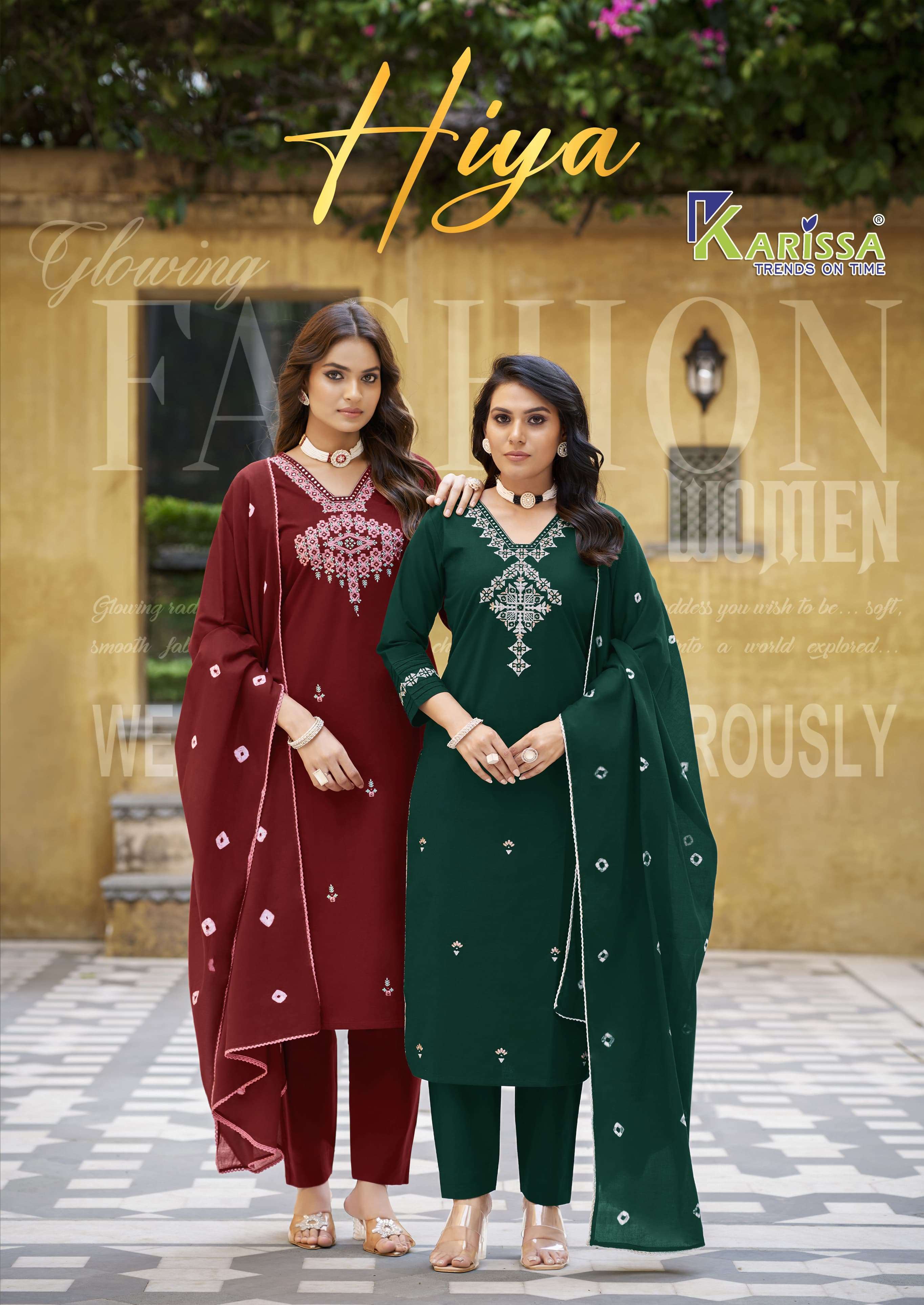KARISSA KURTI HIYA PRINTED KURTI WHOLESALER 