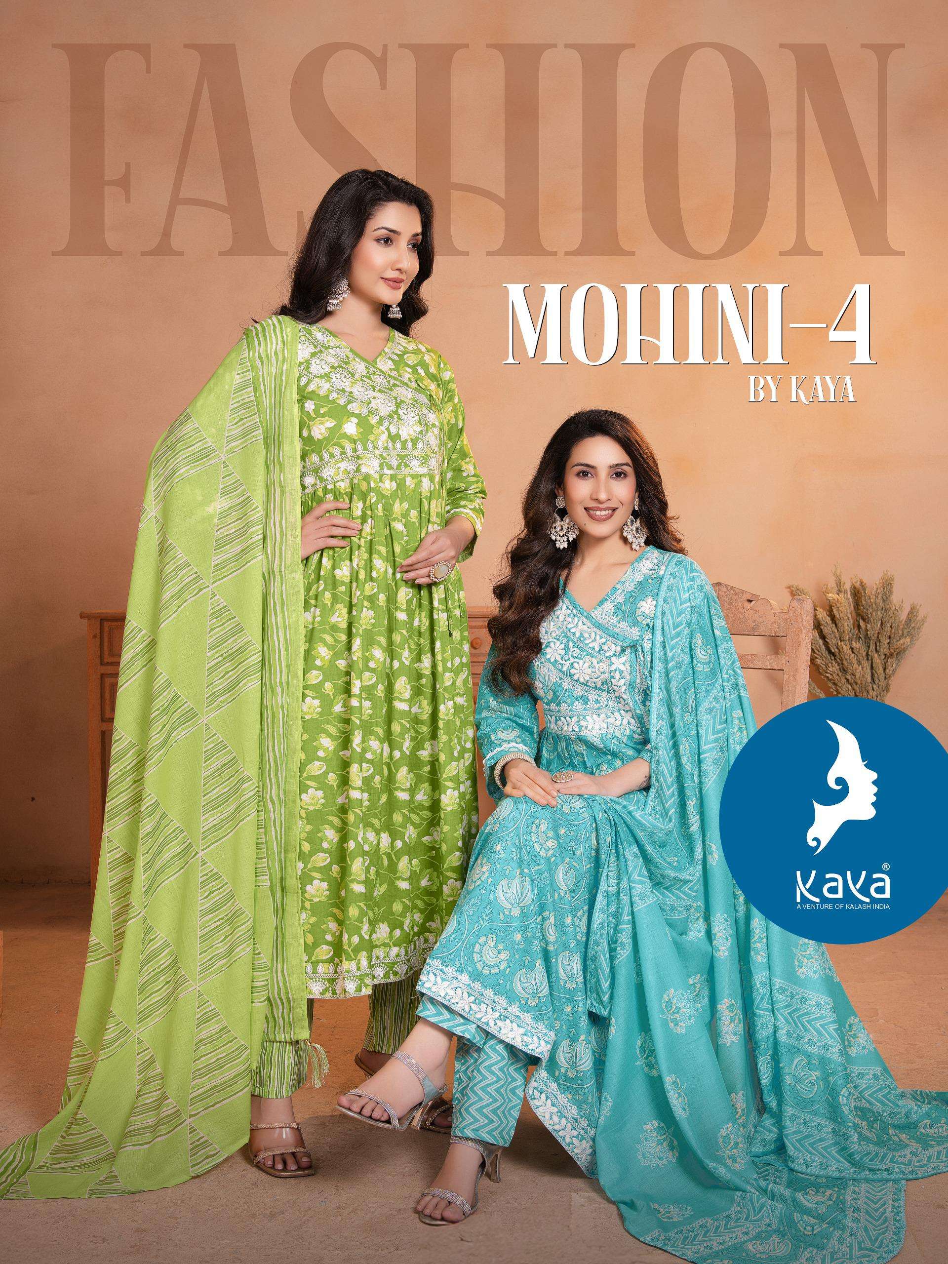 KAYA KURTI MOHINI-4 PRINTED KURTI WHOLESALER 