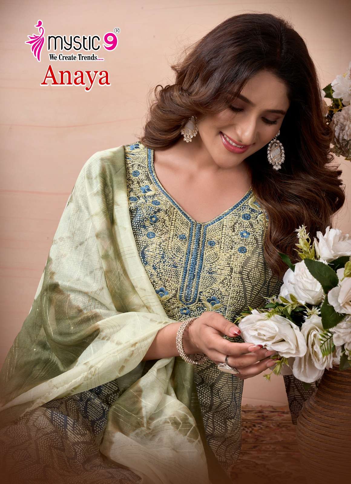 MYSTIC 9 KURTI ANAYA VOL 3 PRINTED KURTI WHOLESALER 