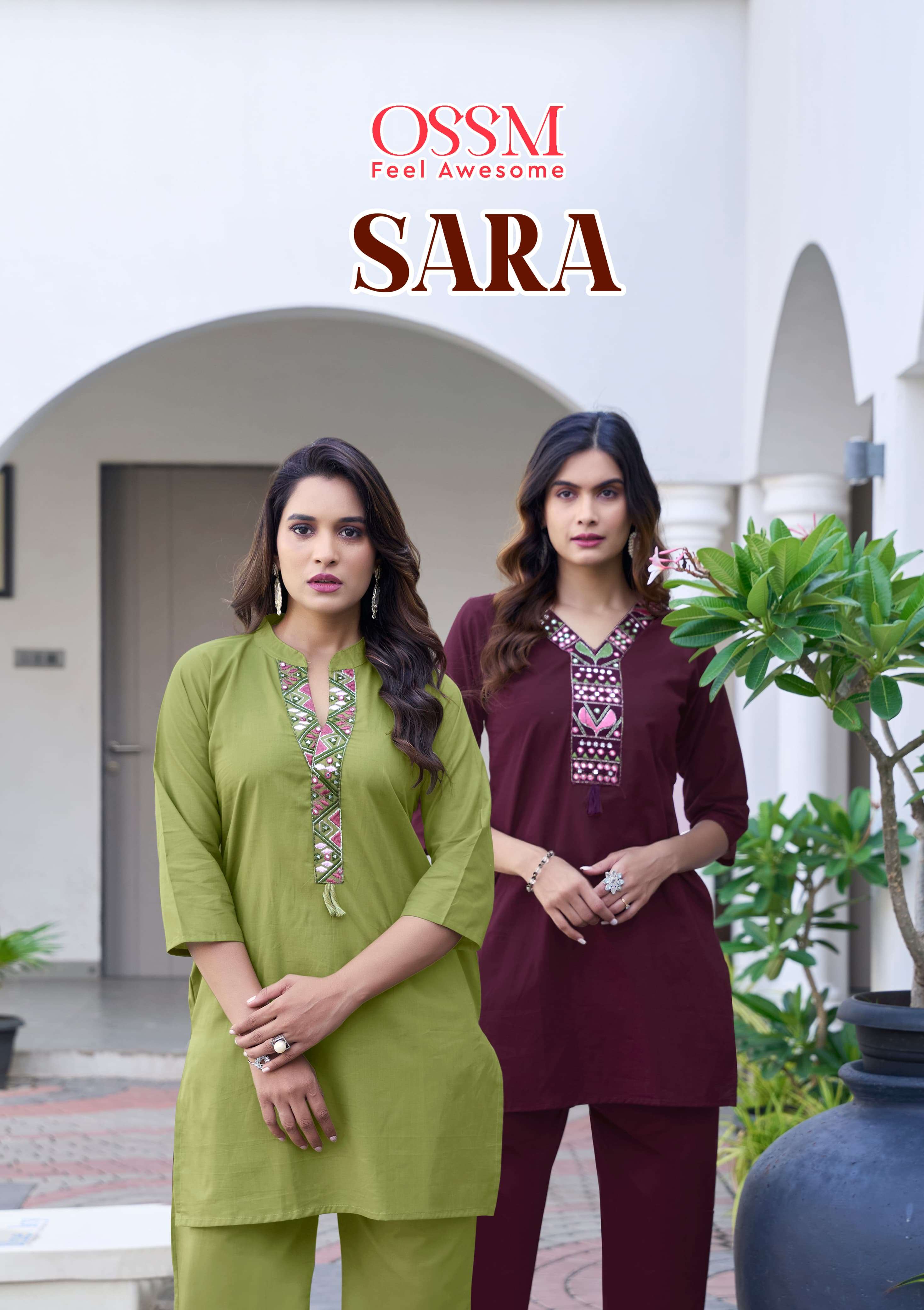 OSSM KURTI SARA PRINTED KURTI WHOLESALER 
