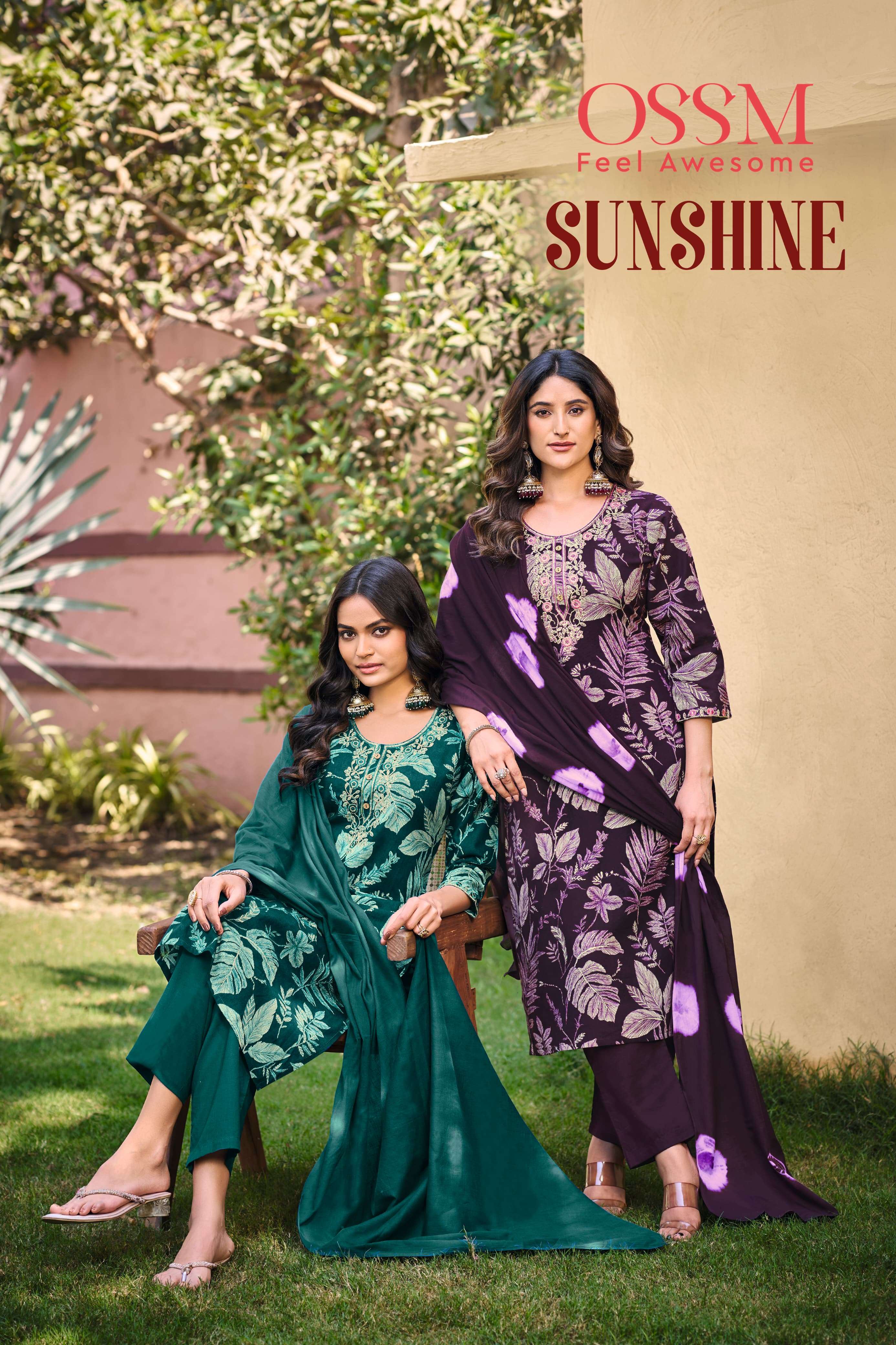 OSSM KURTI  SUNSHINE PRINTED KURTI WHOLESALER 