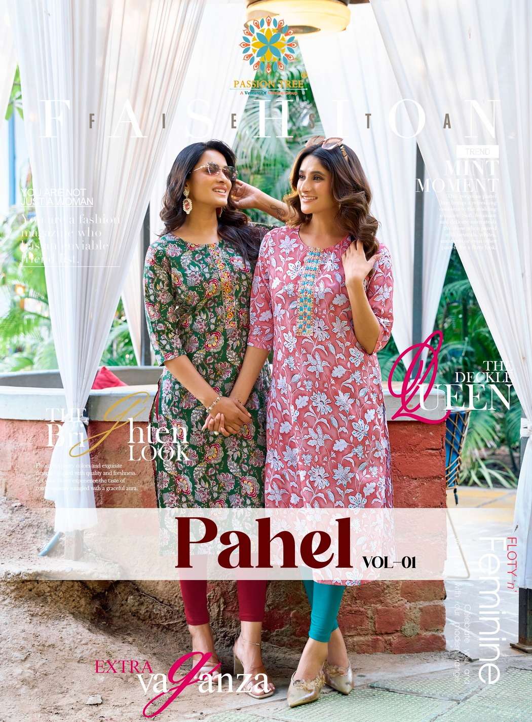 PASSION TREE KURTI Pahel Vol 1 PRINTED KURTI WHOLESALER 