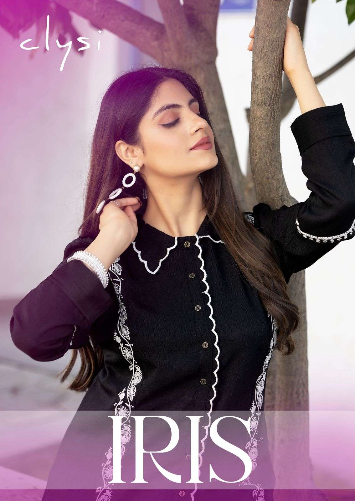 Clysi KURTI IRIS PRINTED KURTI WHOLESALER 