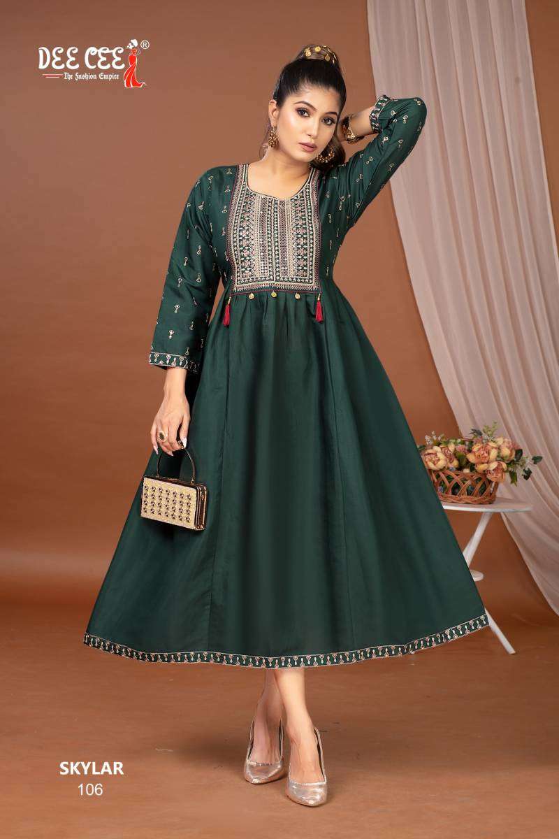 Deecee KURTI Skylar PRINTED KURTI WHOLESALER 