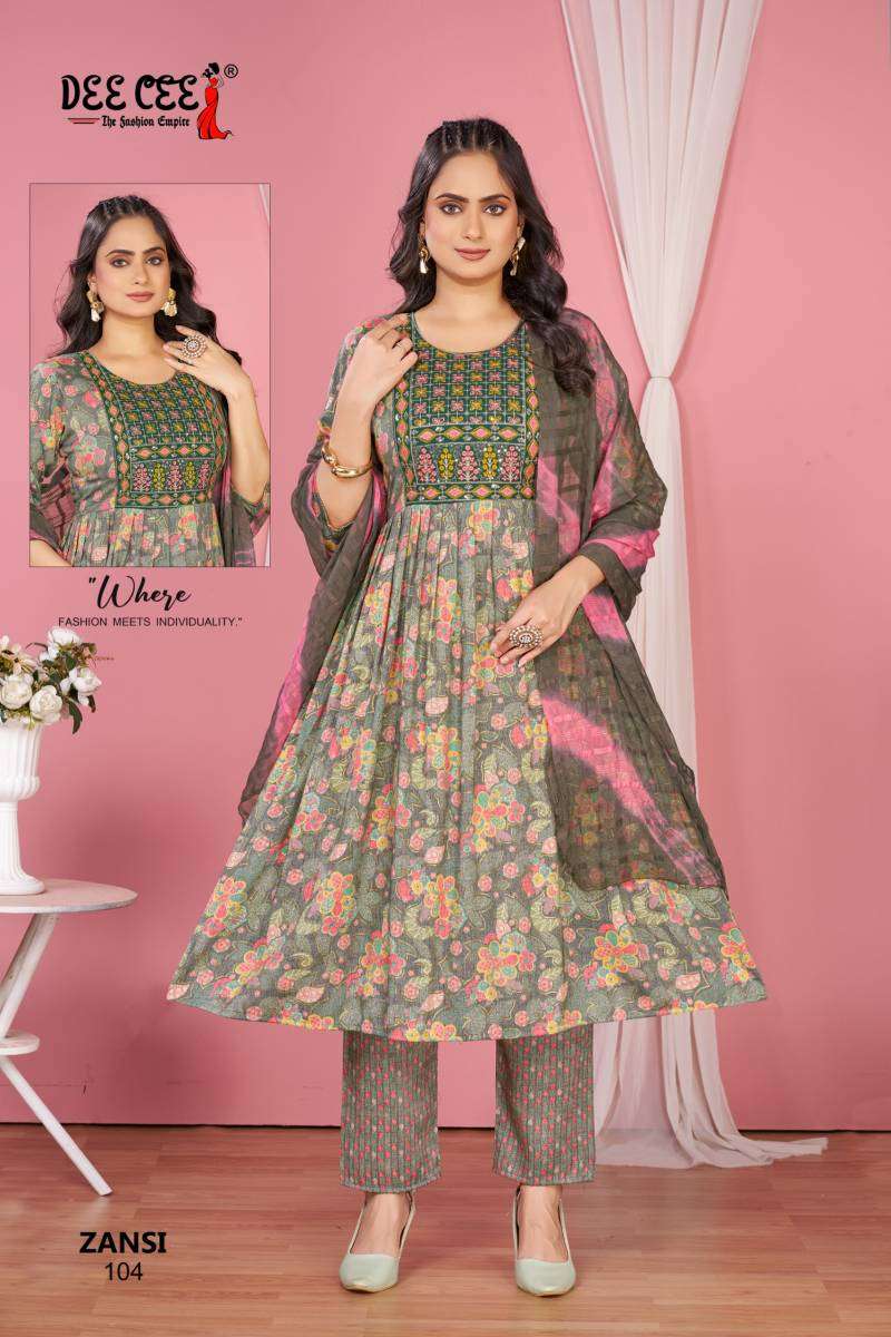 Deecee KURTI Zansi PRINTED KURTI WHOLESALER 