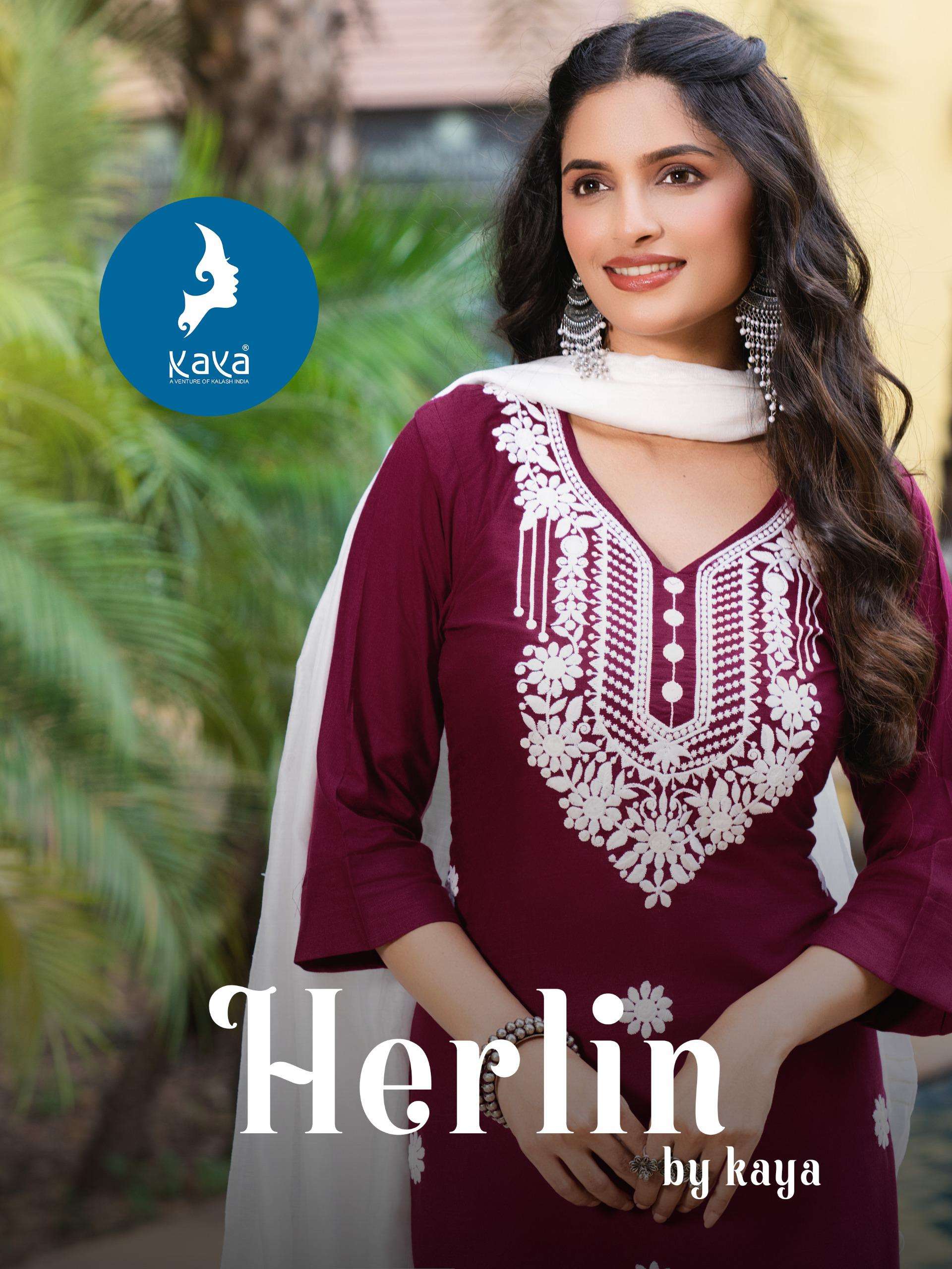 KAYA KURTI HERLIN PRINTED KURTI WHOLESALER 
