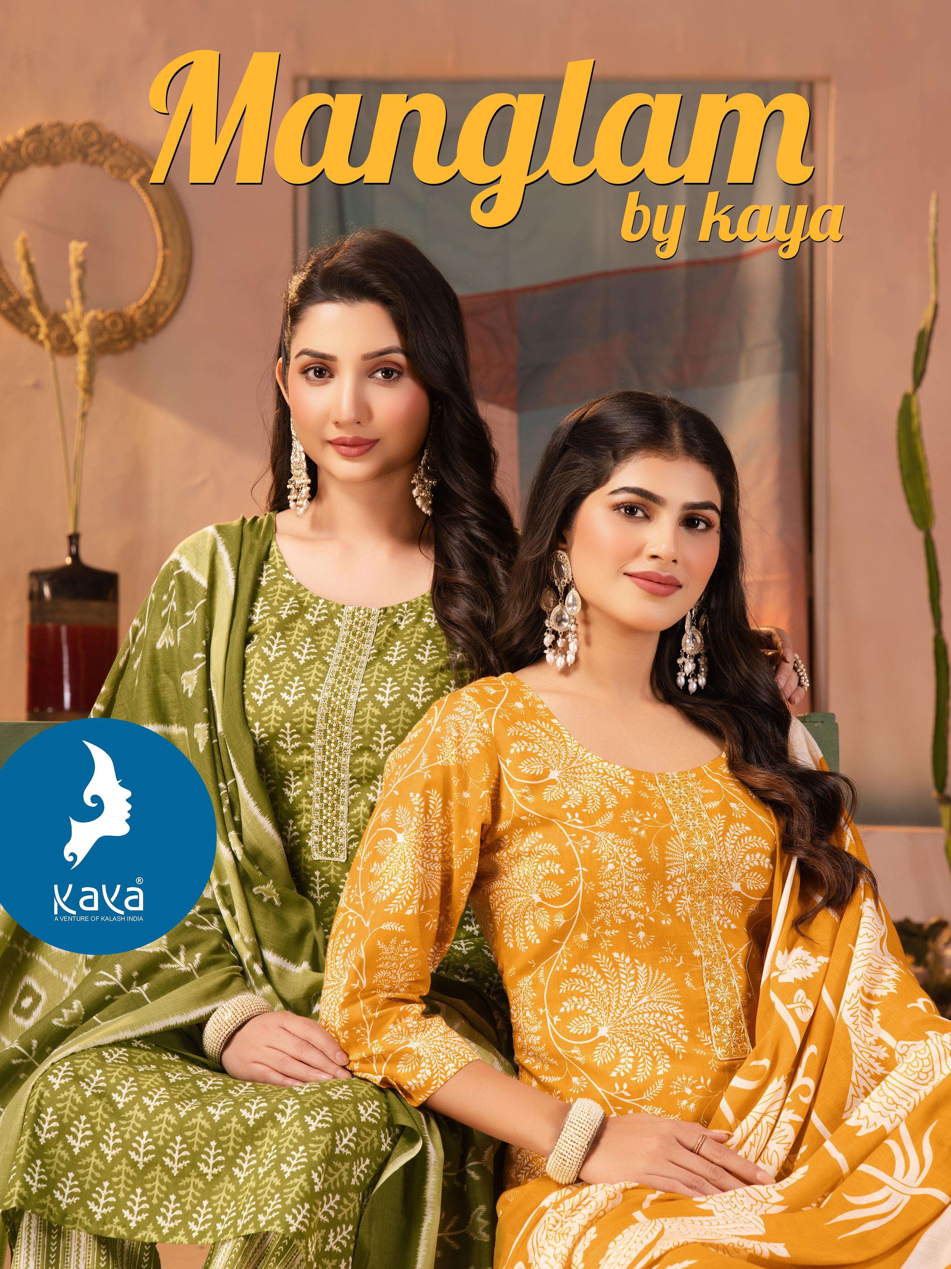 KAYA KURTI MANGLAM PRINTED KURTI WHOLESALER 