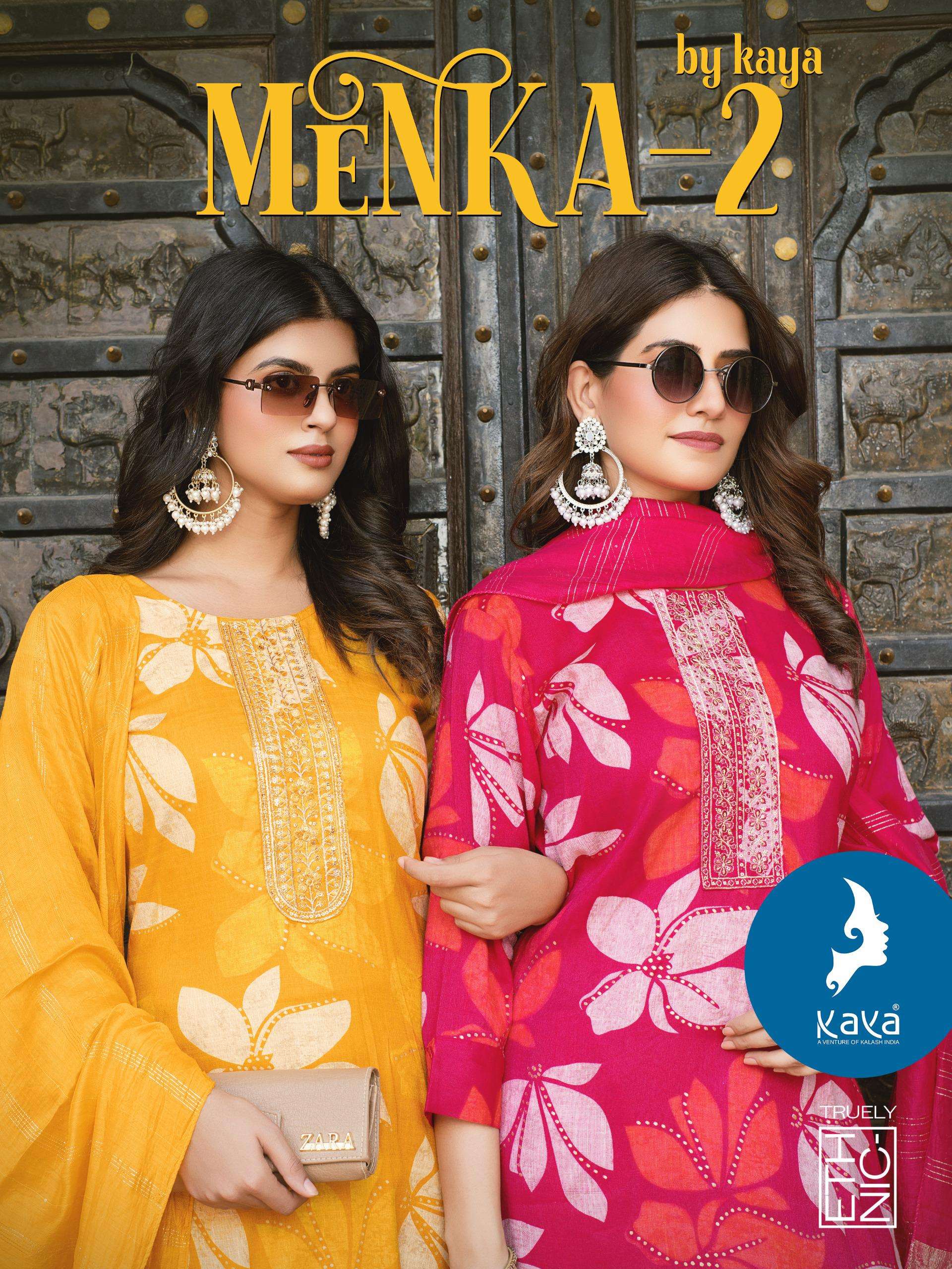 KAYA KURTI MENKA-2 PRINTED KURTI WHOLESALER 