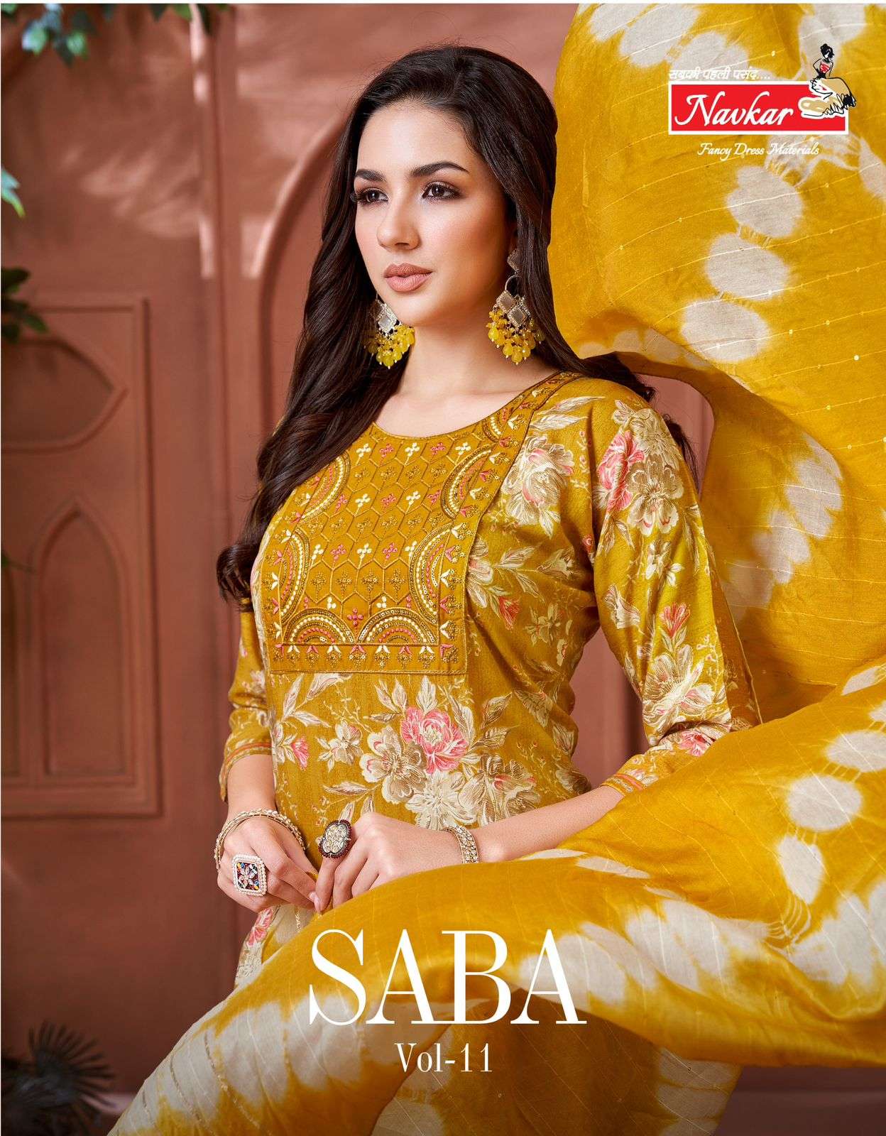 NAVKAR KURTI SABA VOL 11 PRINTED KURTI WHOLESALER 