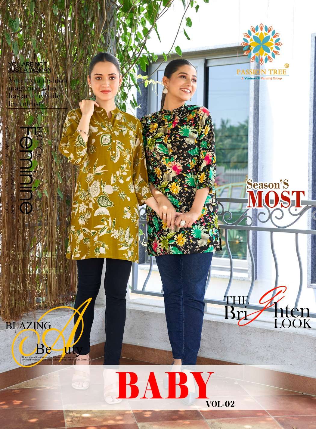 PASSION TREE BABY VOL-2 PRINTED KURTI WHOLESALER 