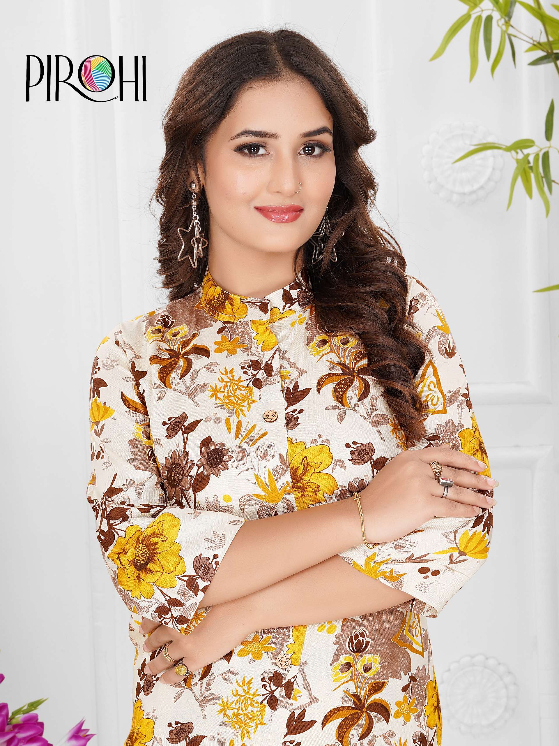PIROHI KURTI KYARI PRINTED KURTI WHOLESALER 