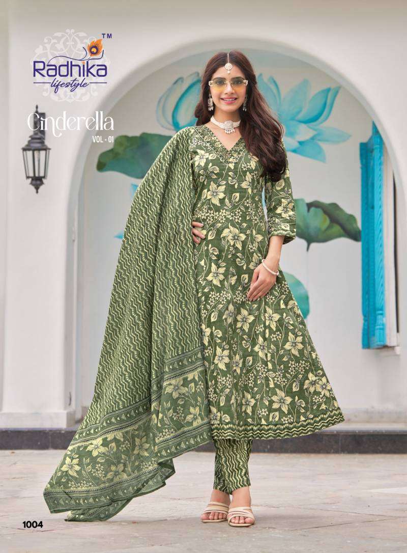 Radhika KURTI Cinderella Vol 1 PRINTED KURTI WHOLESALER 