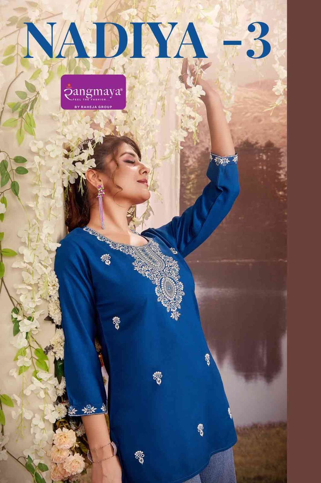 RANGMAYA KURTI NADIYA VOL- 3 PRINTED KURTI WHOLESALER 