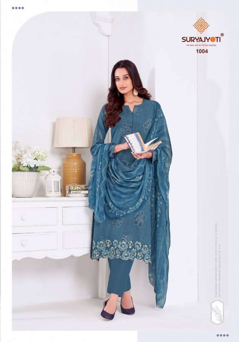 Suryajyoti KURTI Kashya Vol 1  PRINTED KURTI WHOLESALER 