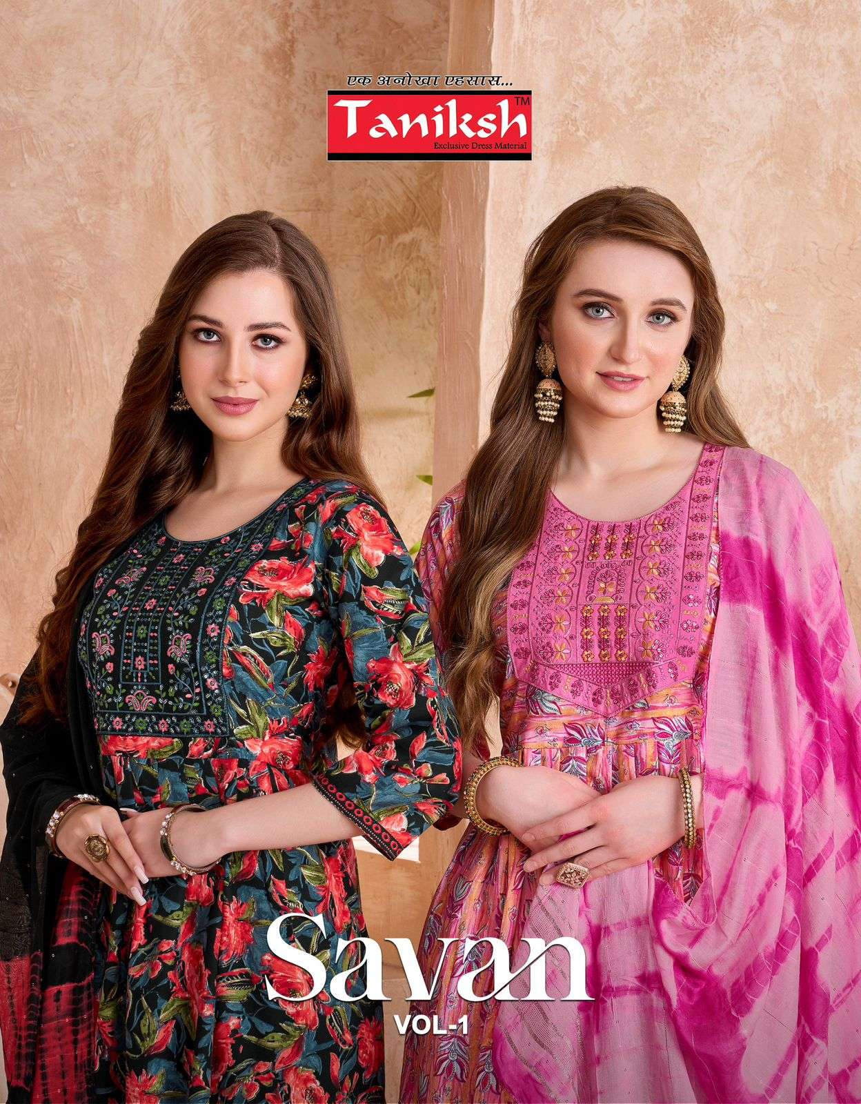 TANIKSH KURTI SAVAN VOL 1 PRINTED KURTI WHOLESALER 