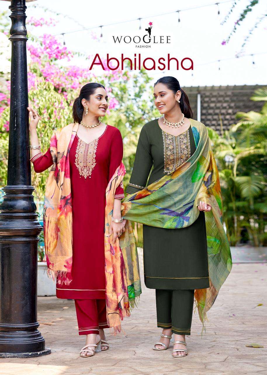 WOOGLEE KURTI Abhilasha PRINTED KURTI WHOLESALER 