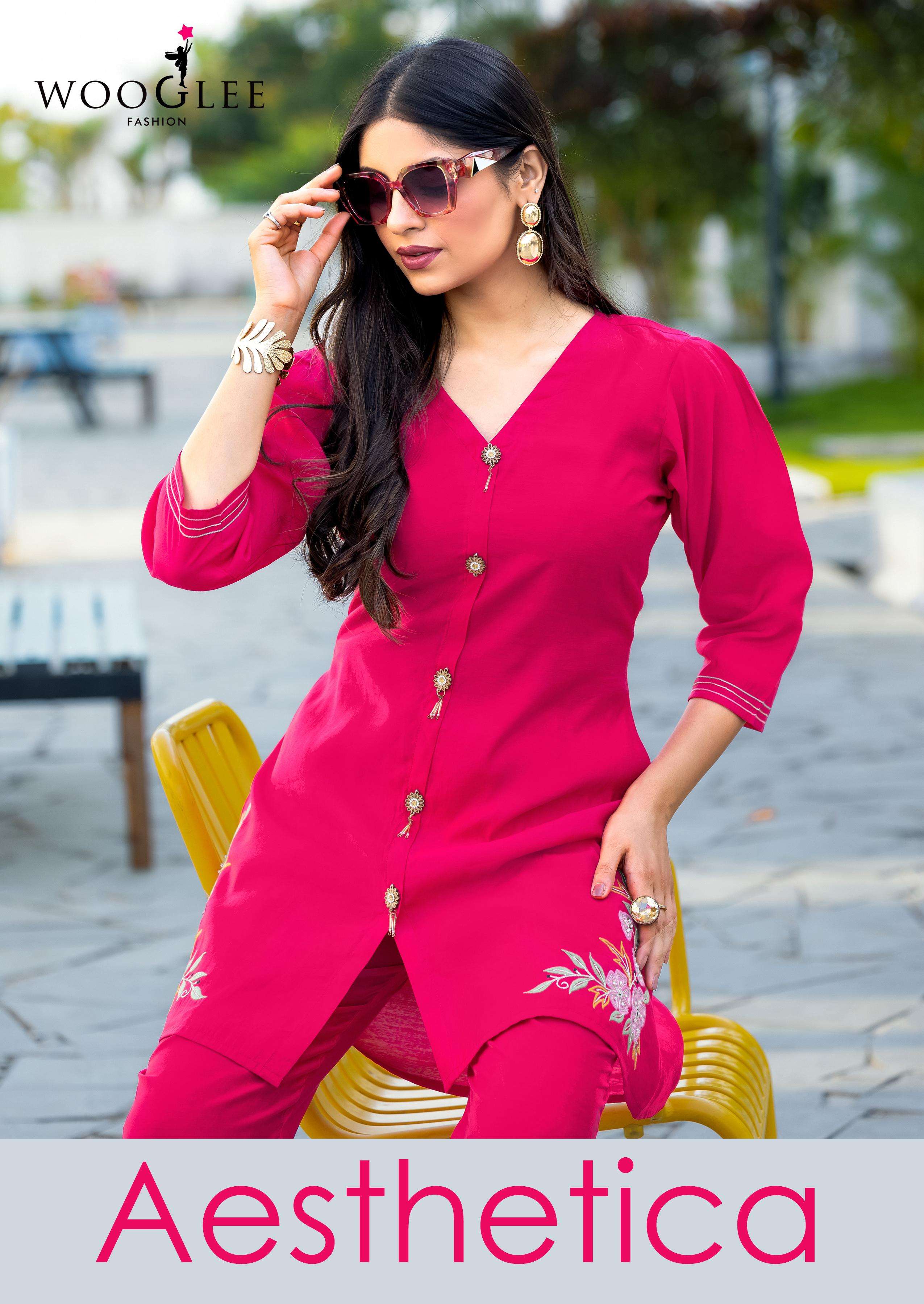 WOOGLEE KURTI Asthetica PRINTED KURTI WHOLESALER 