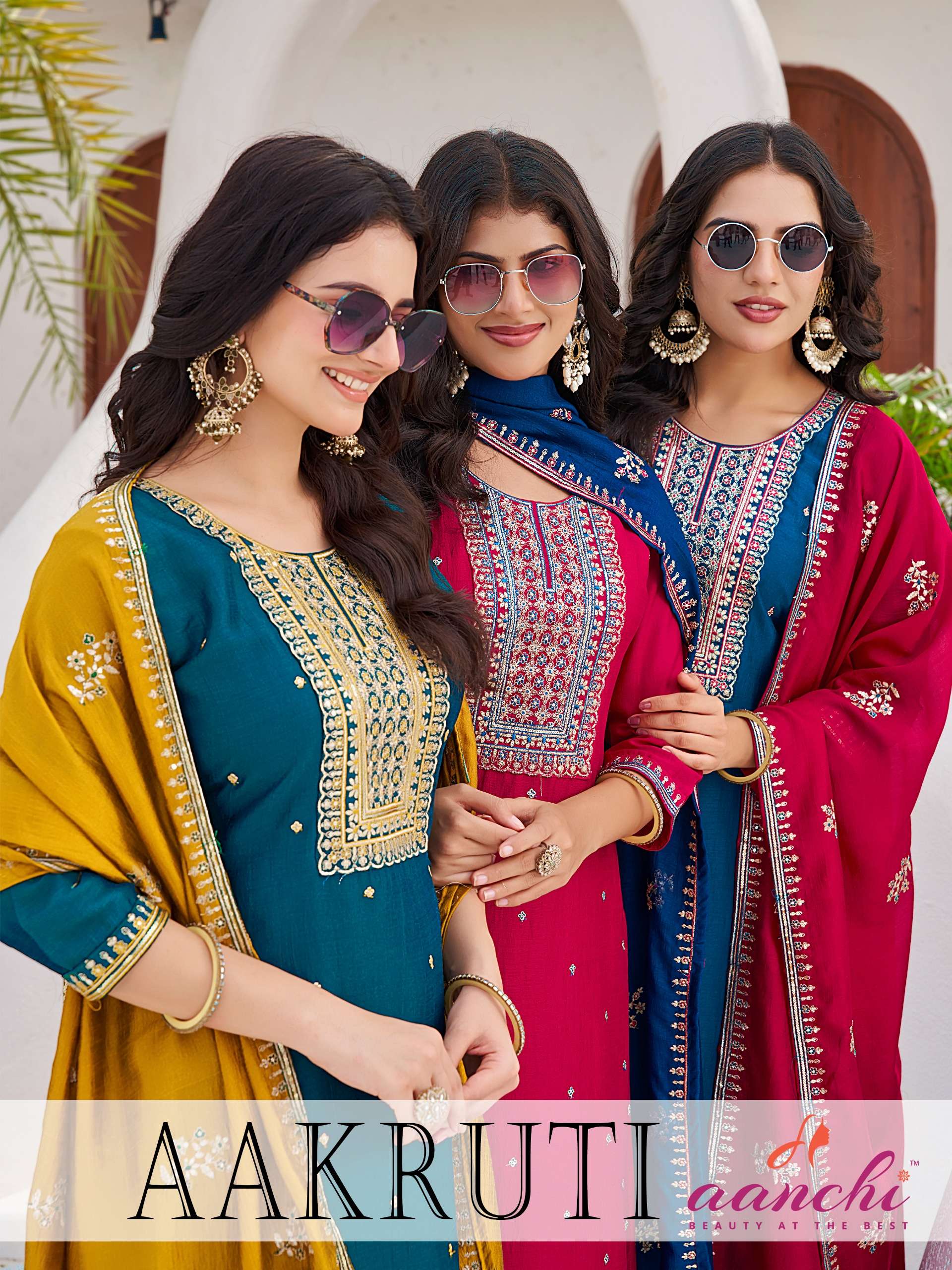 AANCHI KURTI AAKRUTI  PRINTED KURTI WHOLESALER 