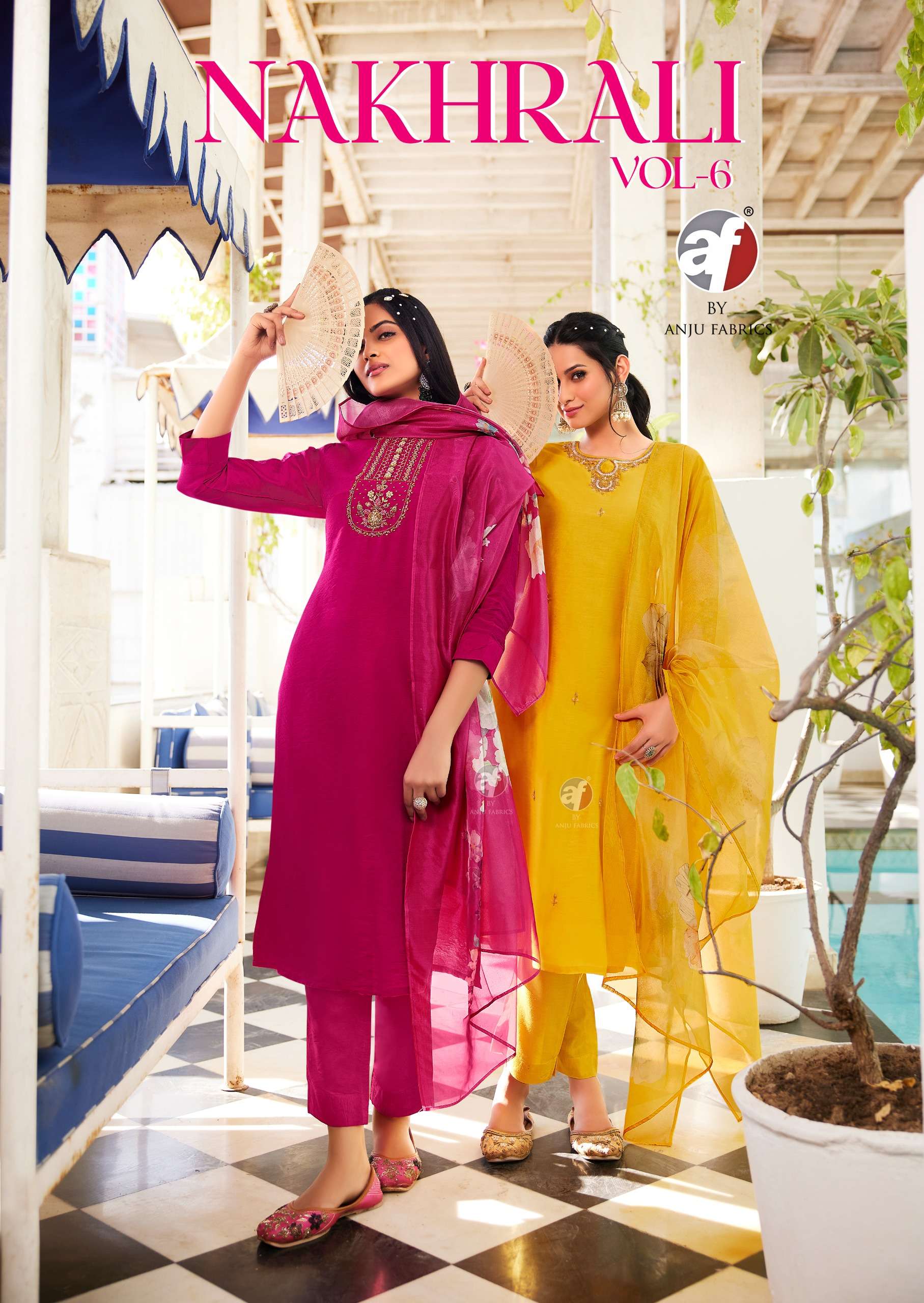 AF KURTI NAKHRALI VOL 6 PRINTED KURTI WHOLESALER 