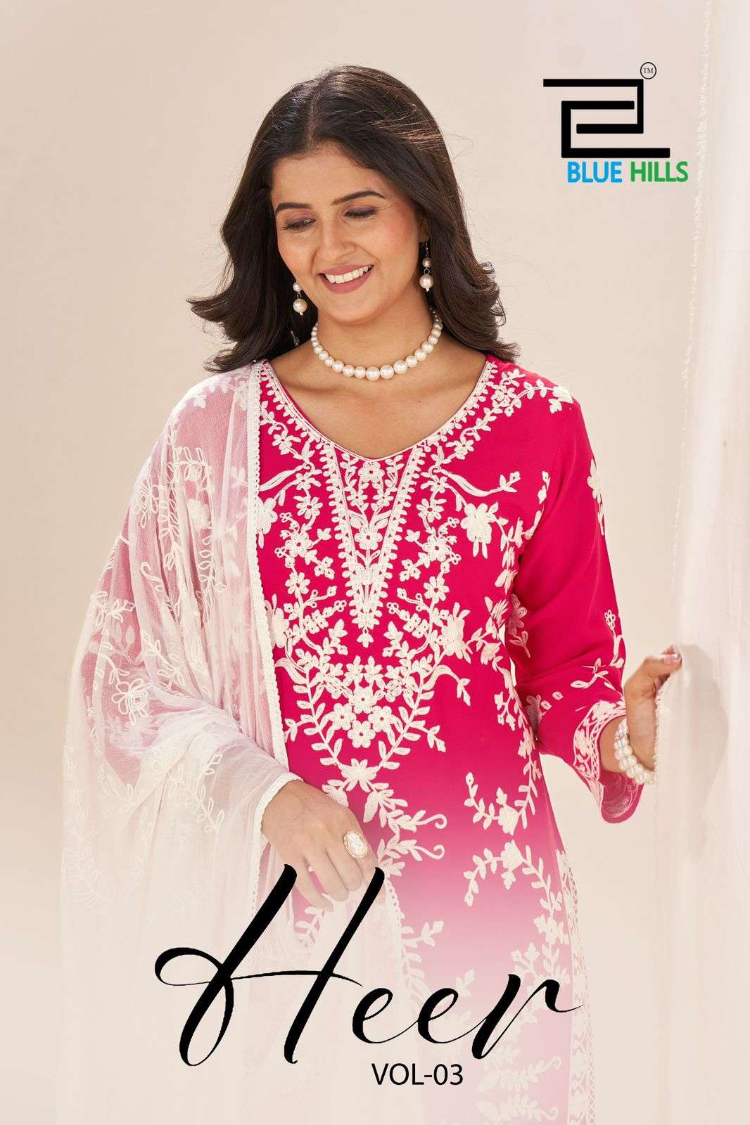 Blue Hills KURTI HEER vol 3 PRINTED KURTI WHOLESALER 