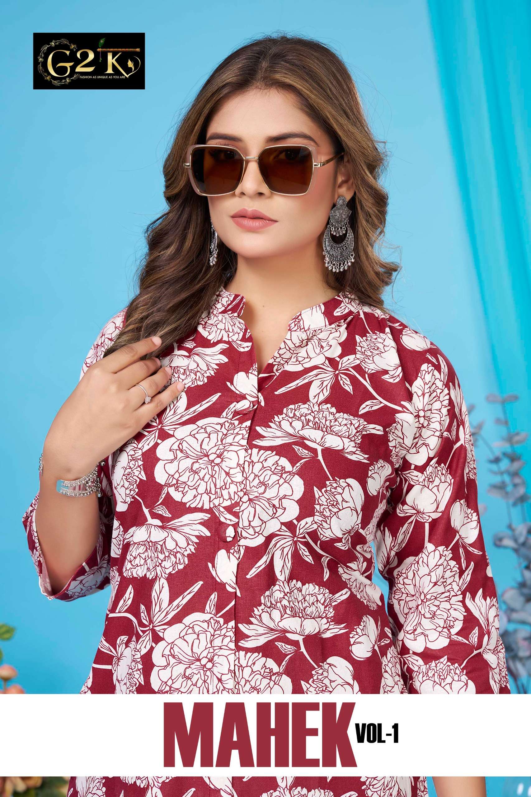 G2K KURTI MAHEK PRINTED KURTI WHOLESALER 