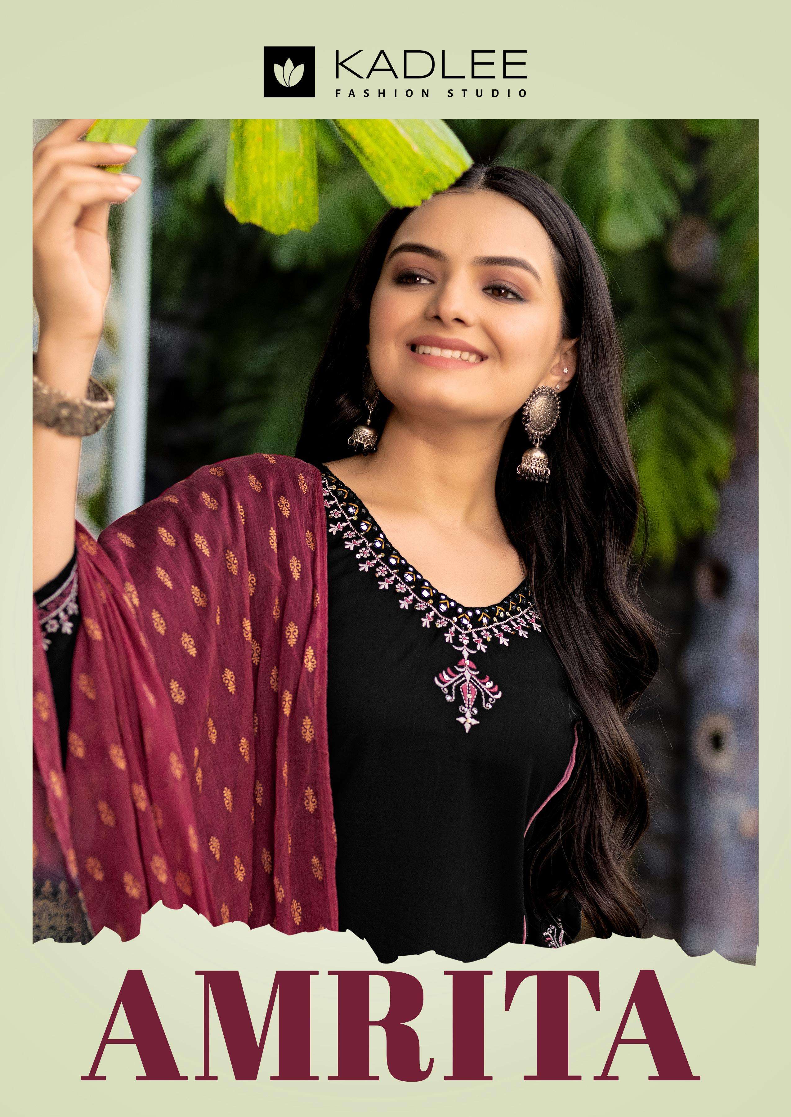KADLEE KURTI Amrita PRINTED KURTI WHOLESALER 