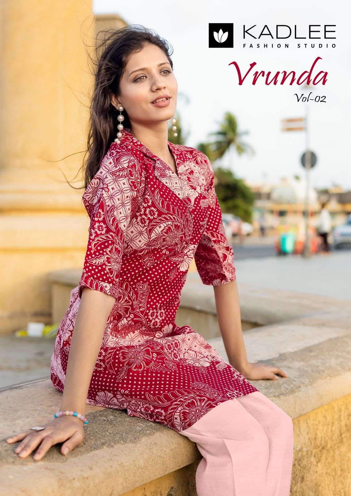KADLEE KURTI Vrunda Vol 2 PRINTED KURTI WHOLESALER 
