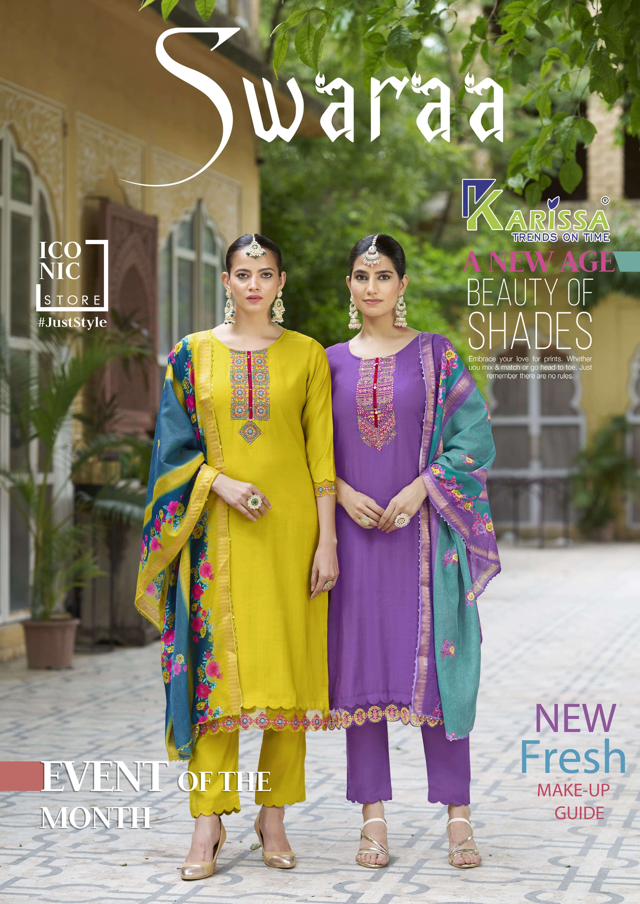 KARISSA KURTI SWARAA PRINTED KURTI WHOLESALER 