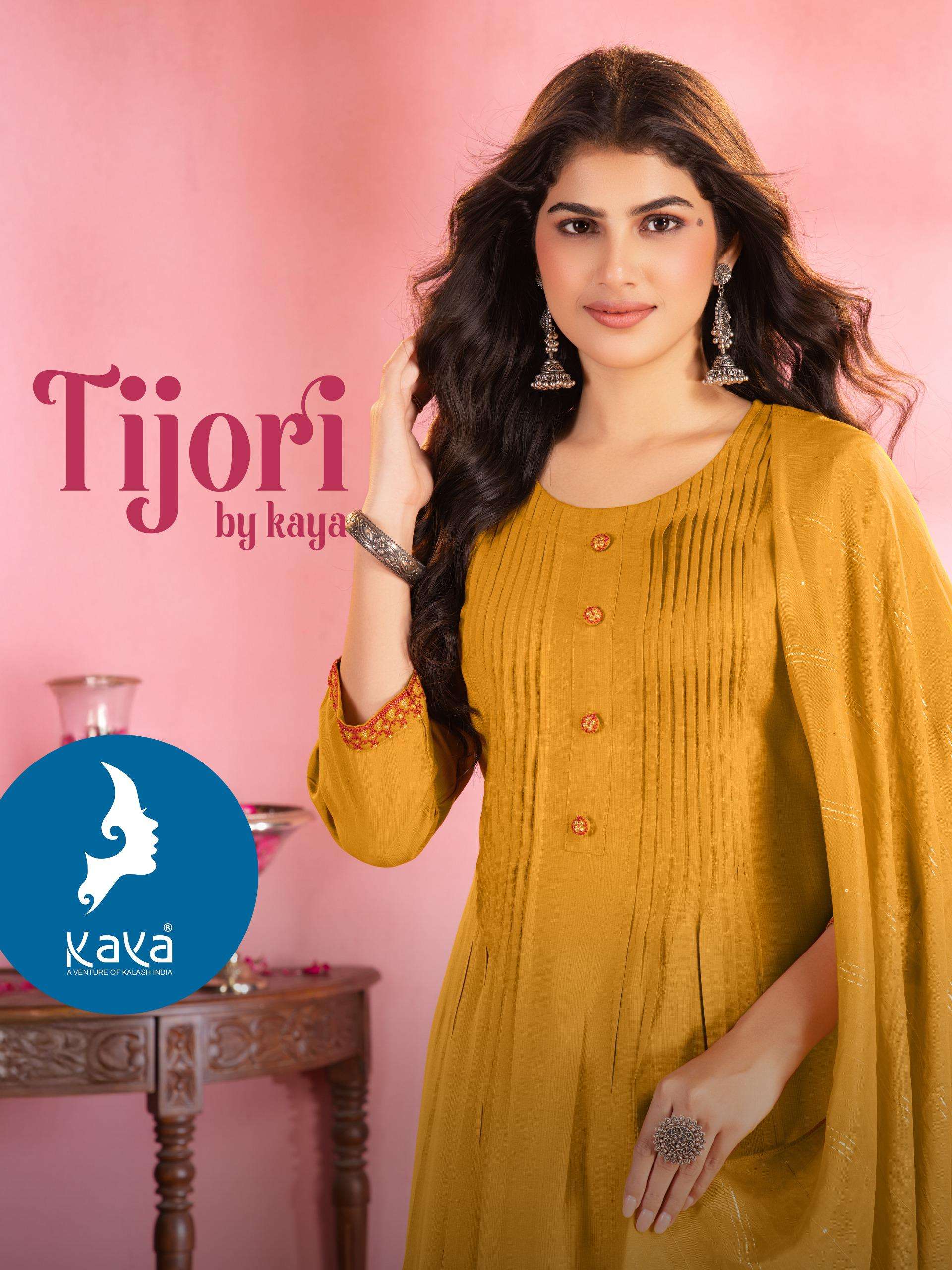 KAYA KURTI TIJORI PRINTED KURTI WHOLESALER 