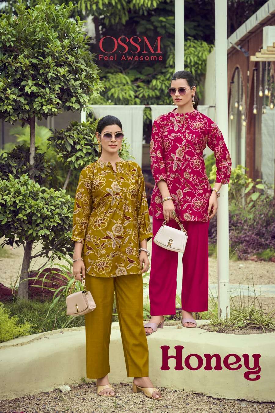 OSSM KURTI HONEY  PRINTED KURTI WHOLESALER 