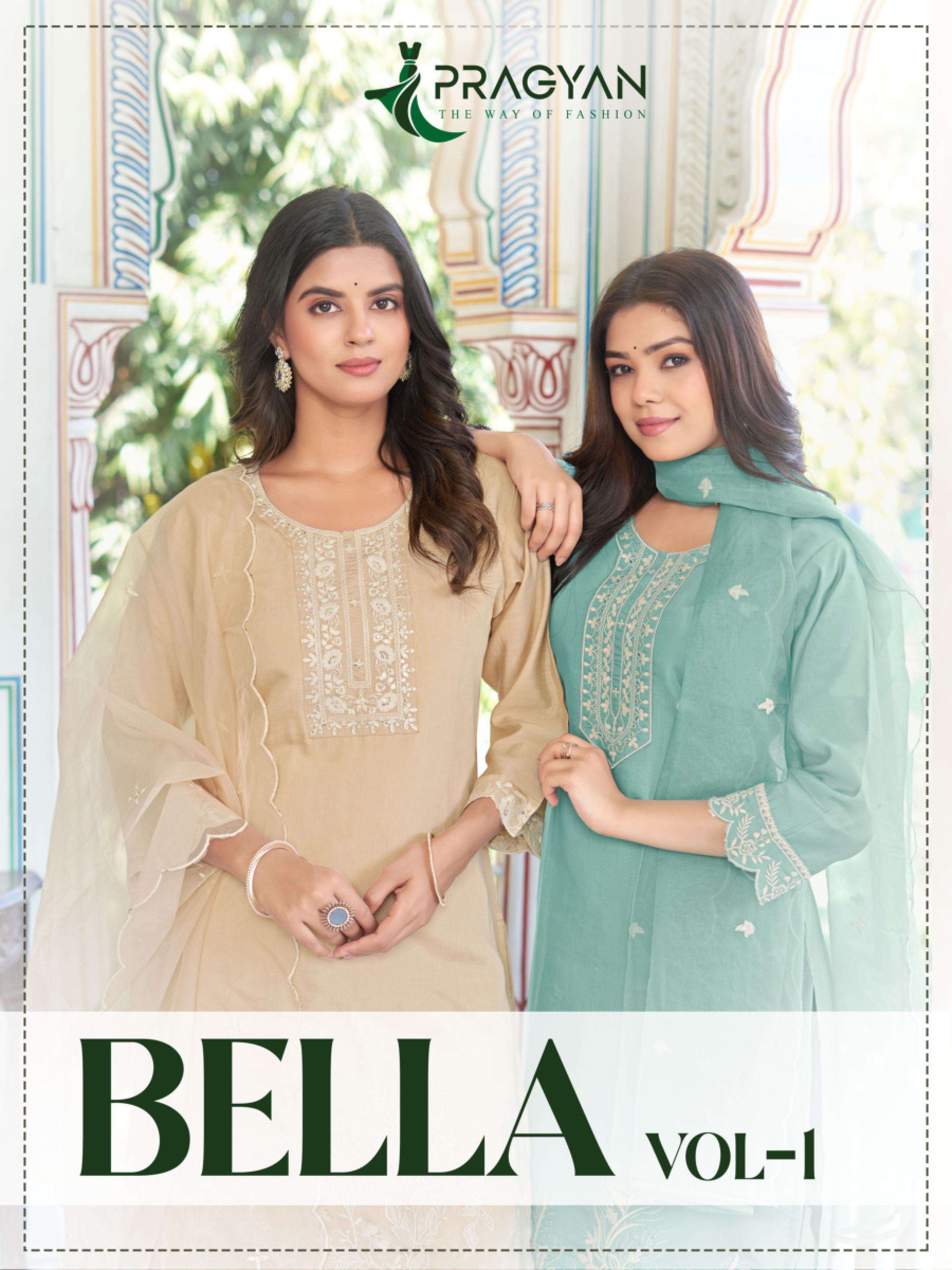 PRAGYAN KURTI BELA VOL 1 PRINTED KURTI WHOLESALER 
