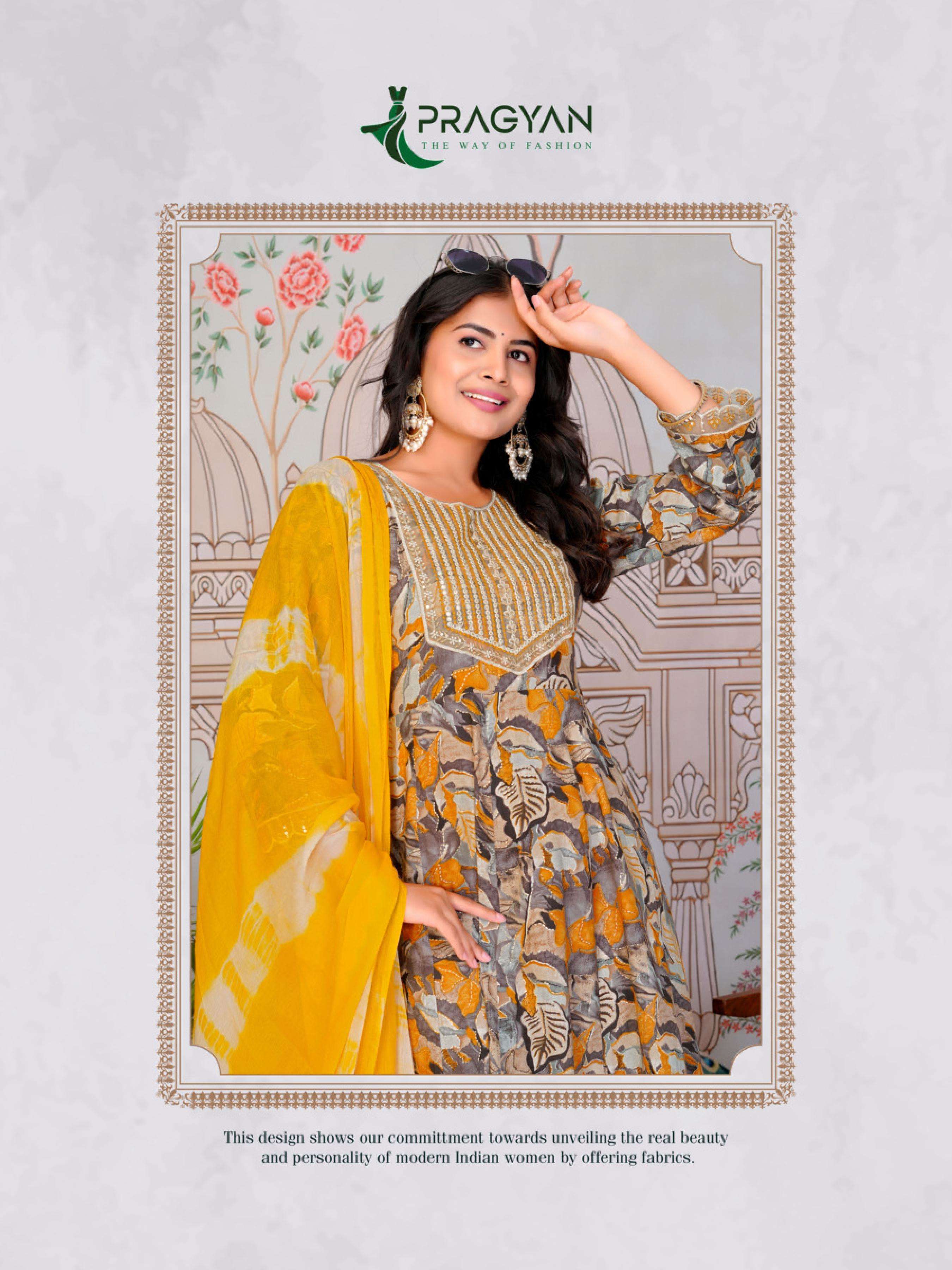 PRAGYAN KURTI GLAMOUR VOL 1 PRINTED KURTI WHOLESALER 