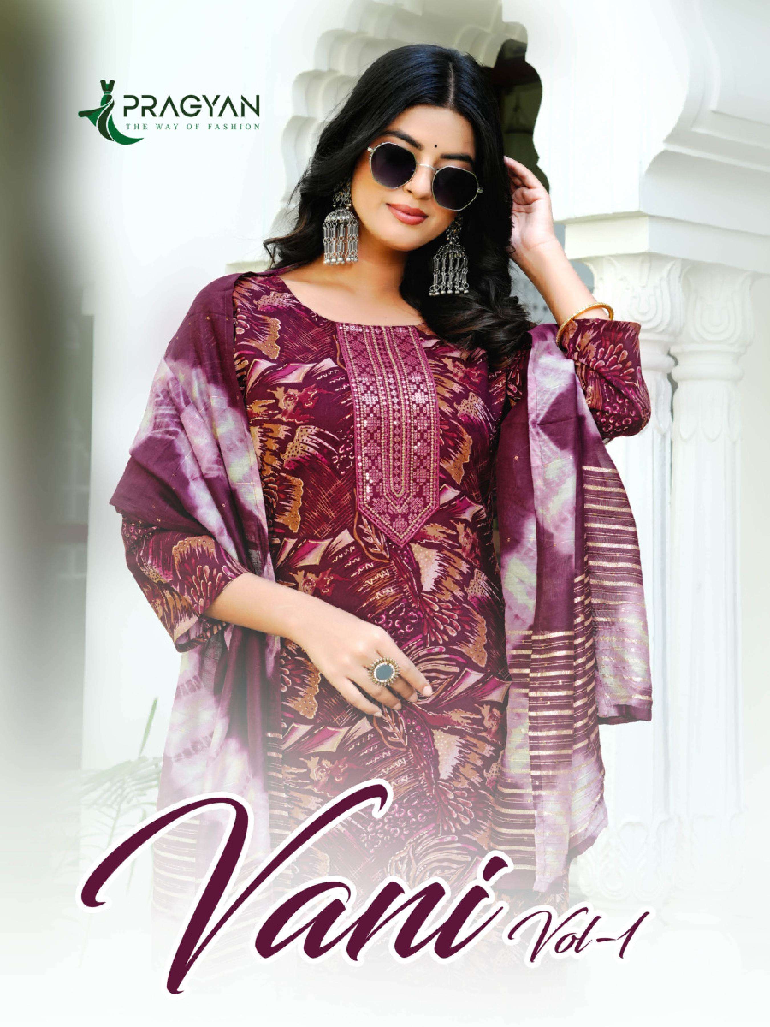 PRAGYAN KURTI VANI VOL 1 PRINTED KURTI WHOLESALER 