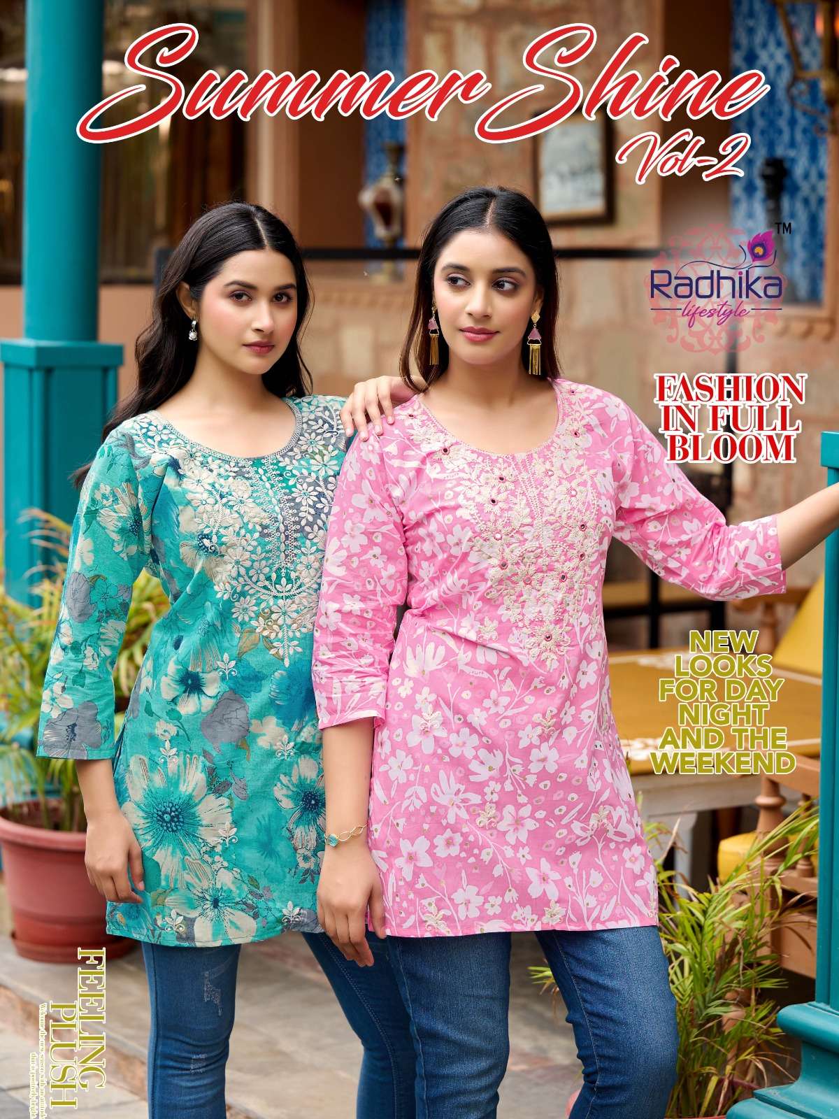 RADHIKA lifestyle SUMMER SHINE VOL 2 PRINTED KURTI WHOLESALER 