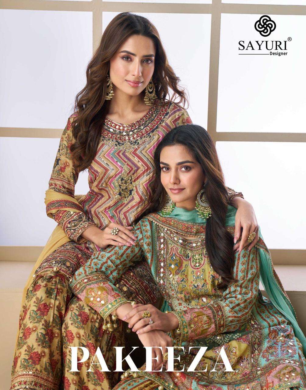 SAYURI DESIGNER PAKEEZA PRINTED KURTI WHOLESALER 