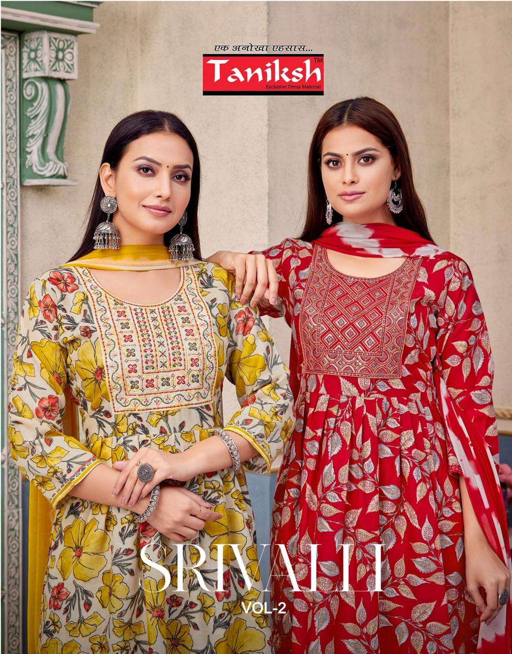 TANIKSH KURTI SRIVALLI VOL 2 PRINTED KURTI WHOLESALER 