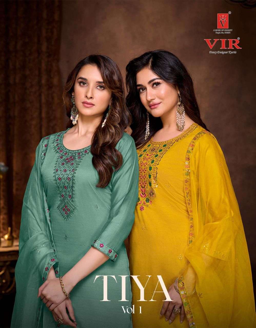VIR KURTI TIYA VOL 1 PRINTED KURTI WHOLESALER 