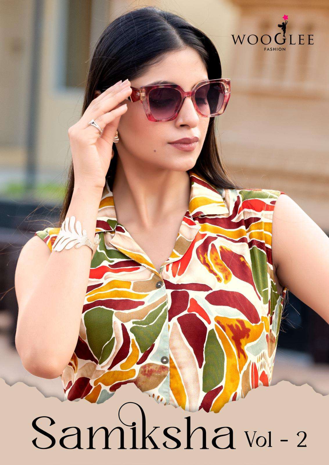 Wooglee KURTI Samiksha Vol 2 PRINTED KURTI WHOLESALER 