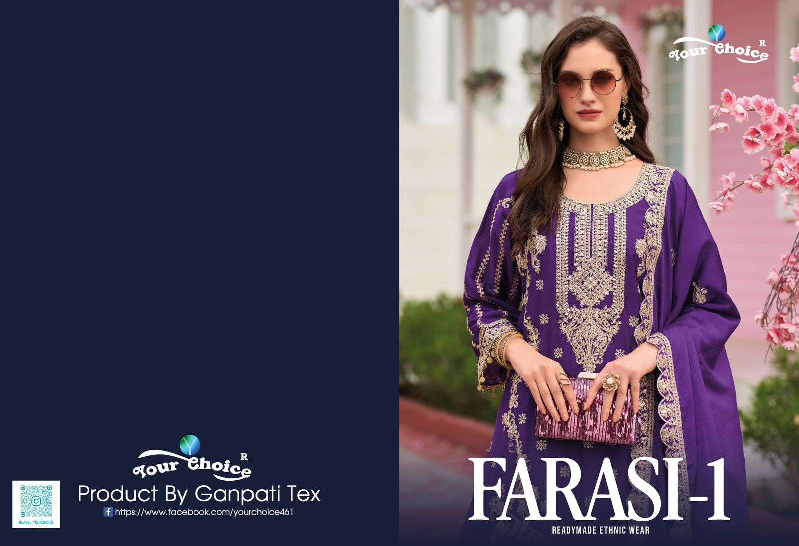 Your choice FARASi PRINTED KURTI WHOLESALER 