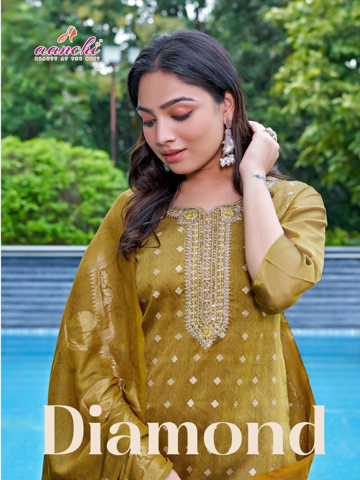 AANCHI KURTI DIAMOND PRINTED KURTI WHOLESALER 