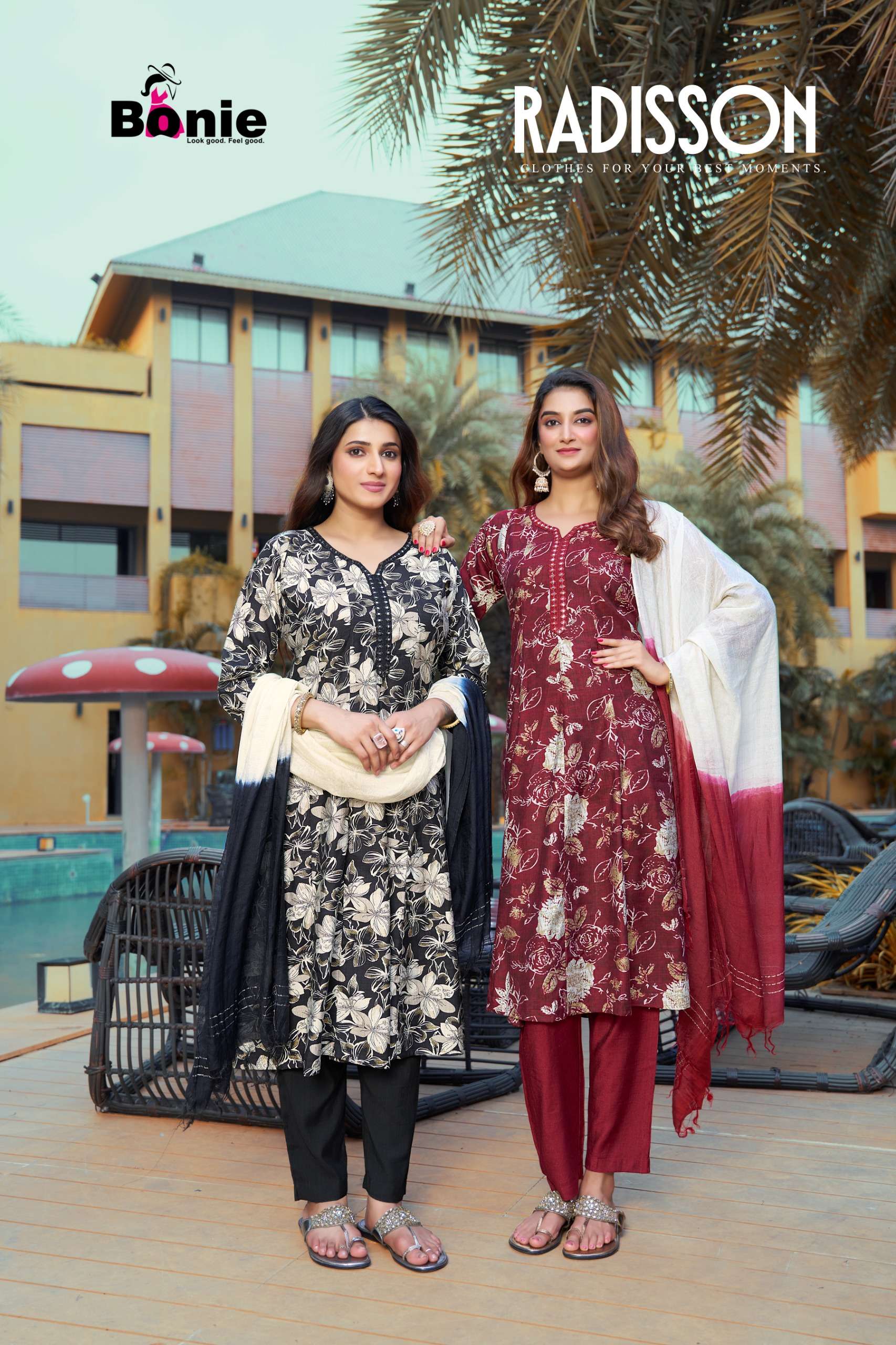 BONIE  KURTI RADISSON PRINTED KURTI WHOLESALER 